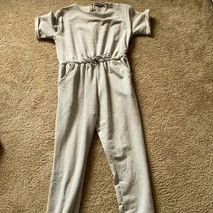Grey jumpsuit